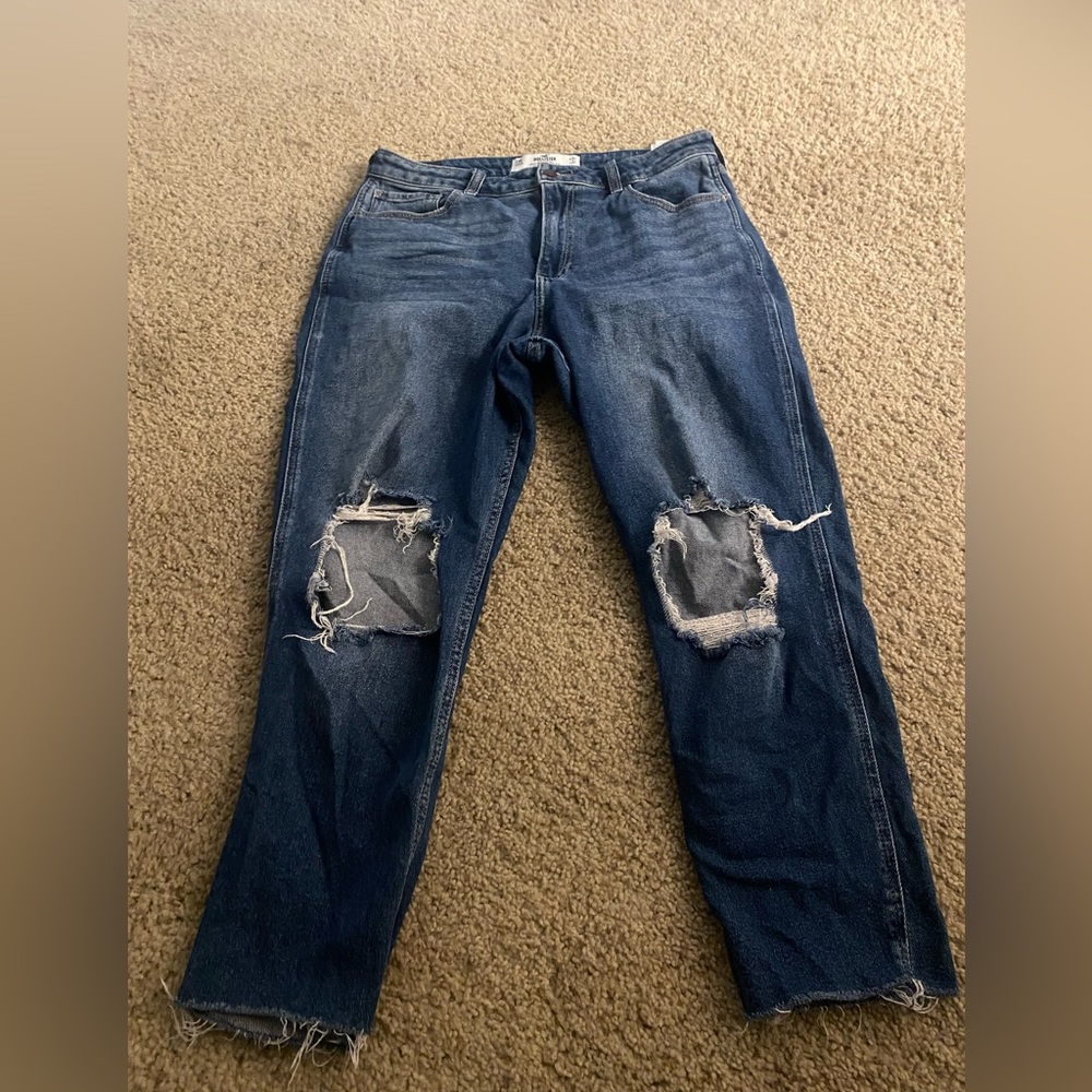 Curvy high rise mom jeans